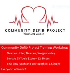 Wolgan Valley Community Defib Program Training Workshop - Wolgan Valley